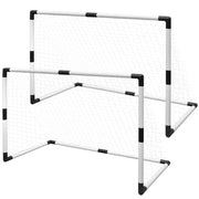 Set Mini Porte da Calcio 2 pz per Bambini 91,5 x 48 x 61 cm 90571