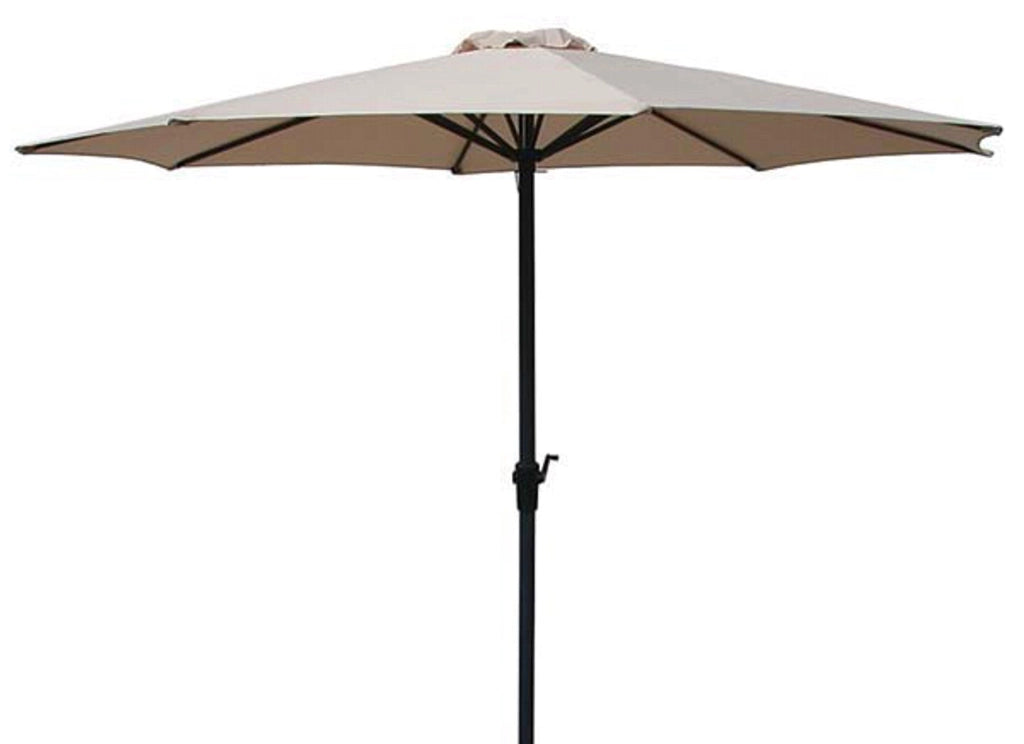 Ombrellone da Giardino Ø3 m Palo Ø48 mm in Metallo Becker Beige