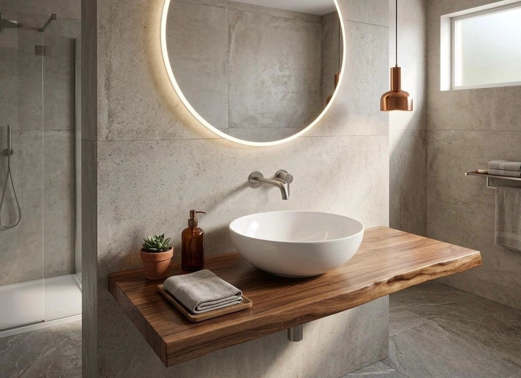 Bacinella d'appoggio D33cm in ceramica Bianco