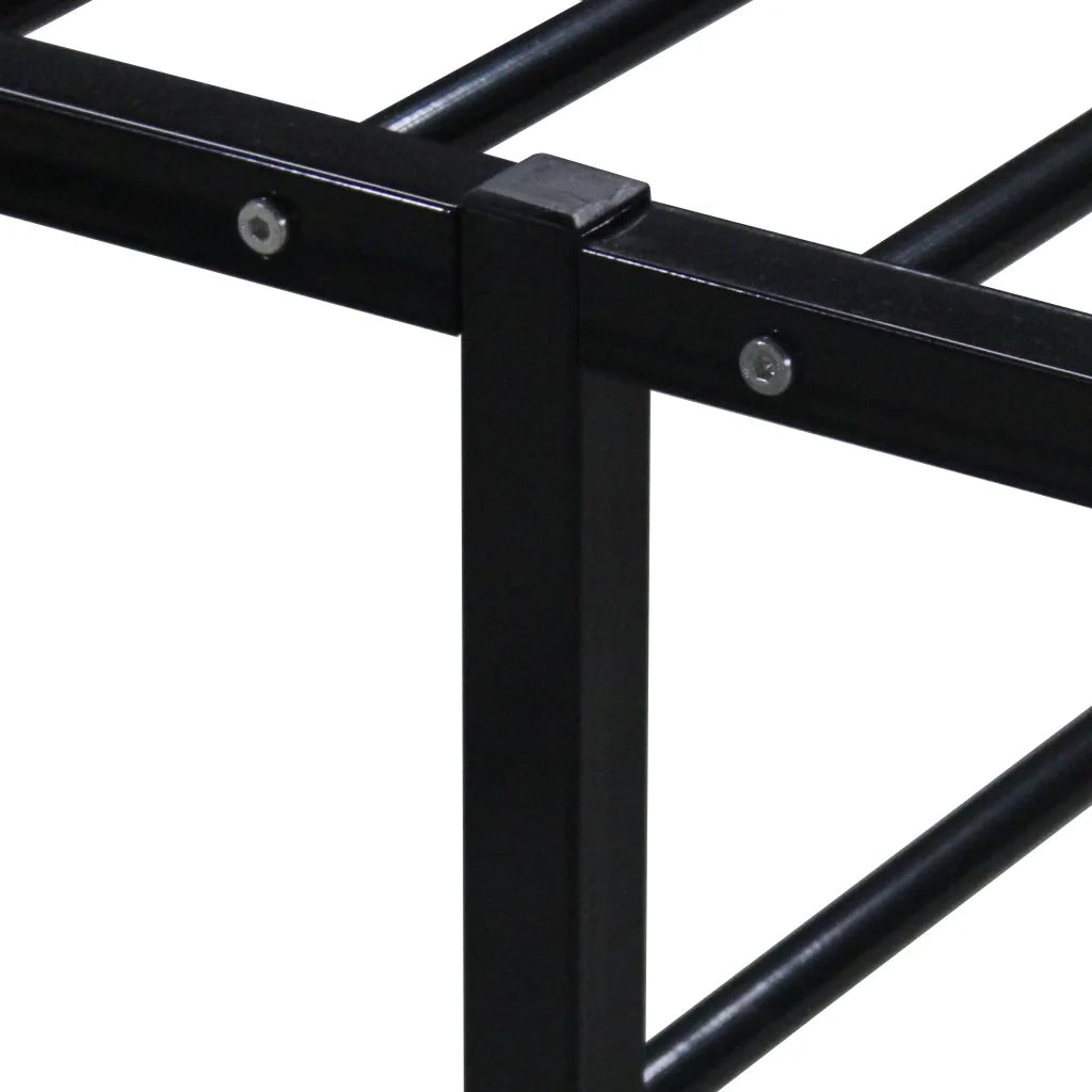 Giroletto Nero in Metallo 120x200 cm 324787