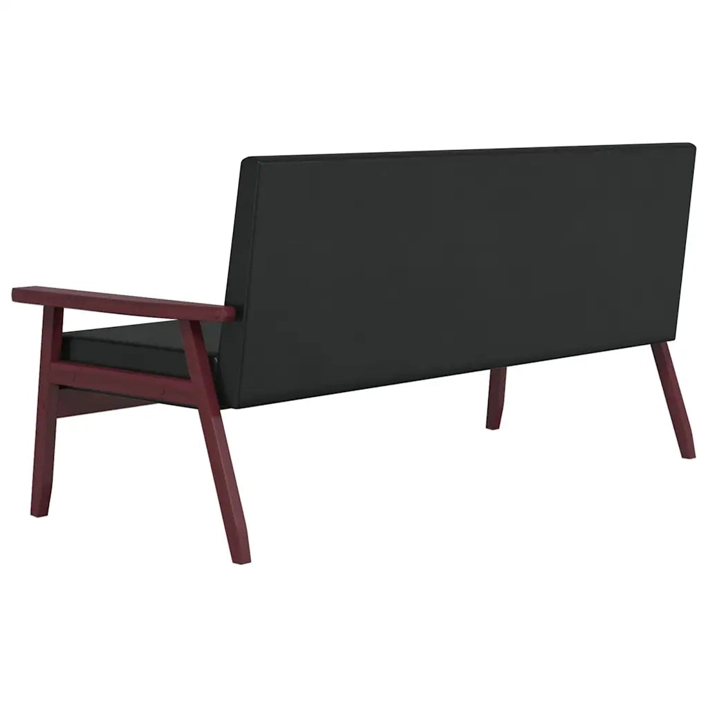 Set di Divani 2 pz Nero in Similpelle 278397