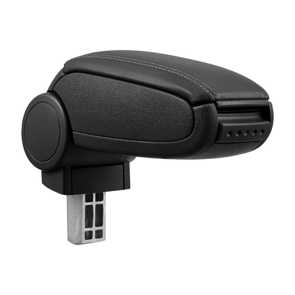 Poggiabraccio con vano portaoggetti per Audi A3 / S3 8P -  Similpelle - nero [pro.tec]