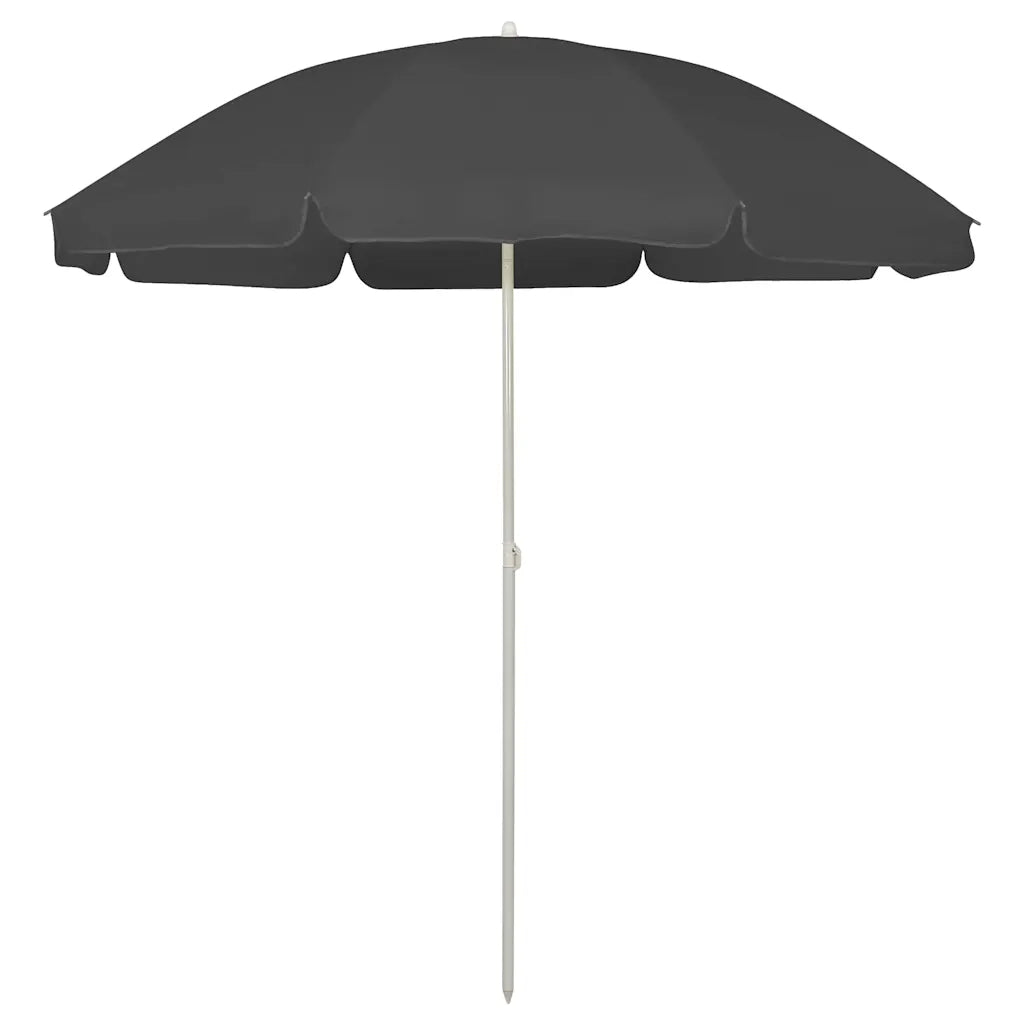 Ombrellone da Spiaggia Antracite 240 cm 314706