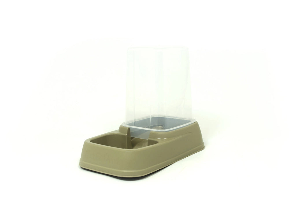 Dispenser Cibo/Acqua 3,7L Per Animali Modello 700085 Colore Beige