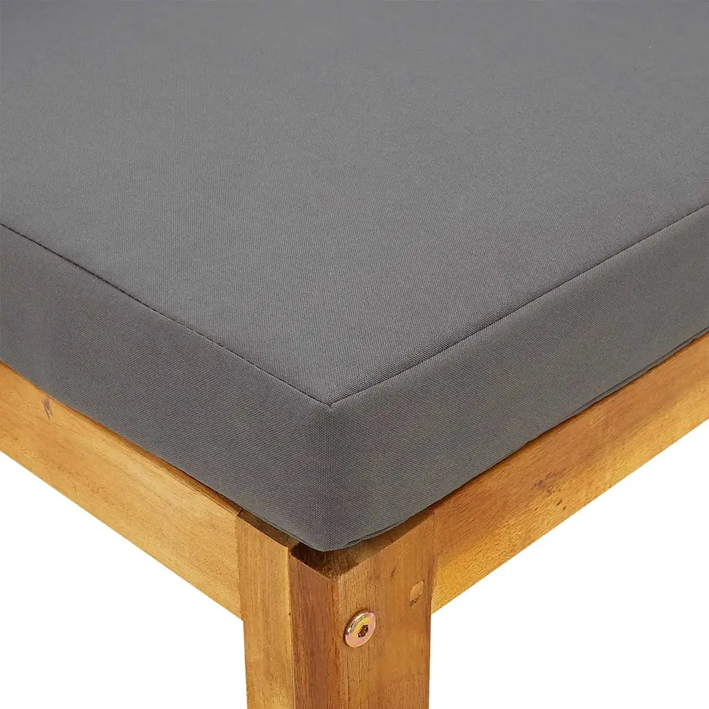 Divani Angolari Modulari 2 pz con Cuscini Grigio Scuro 311852