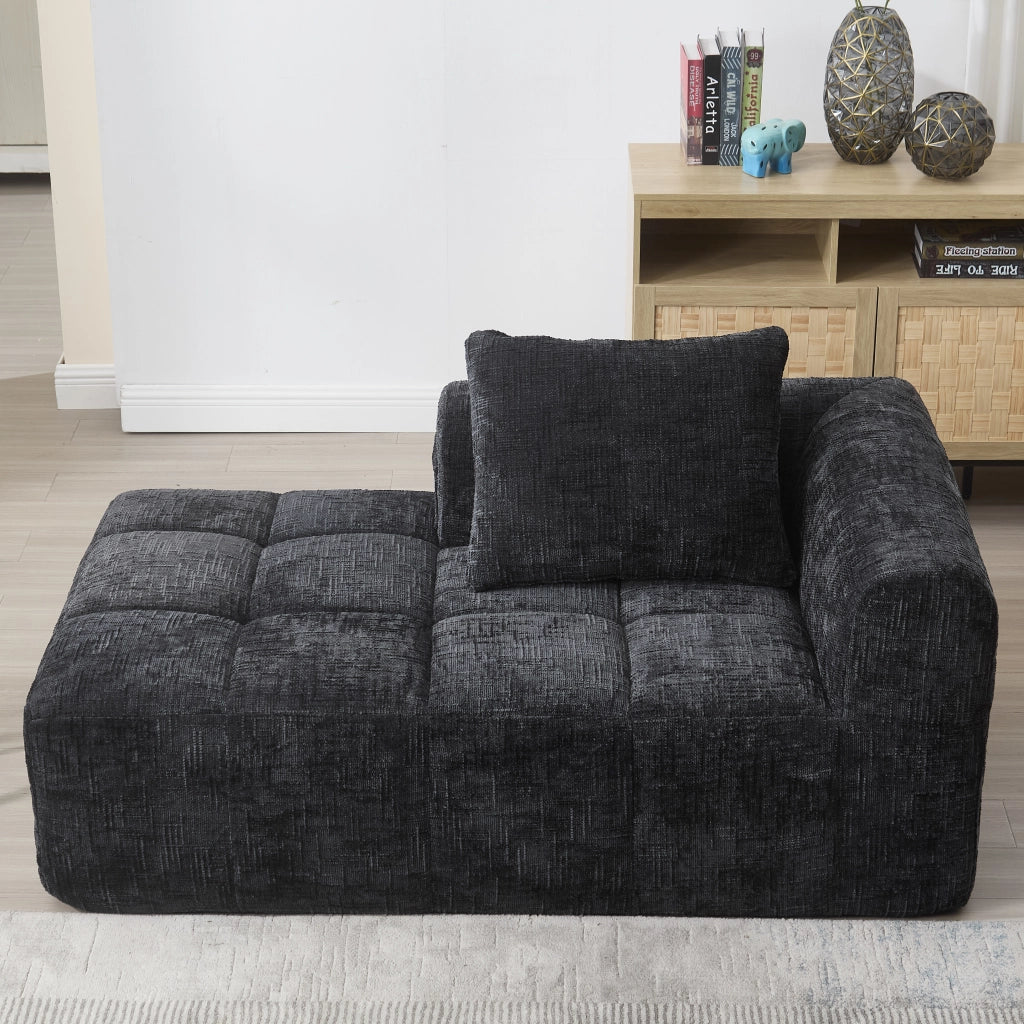 Divano letto confortevole - Zephmum - Con cuscini e tasche laterali