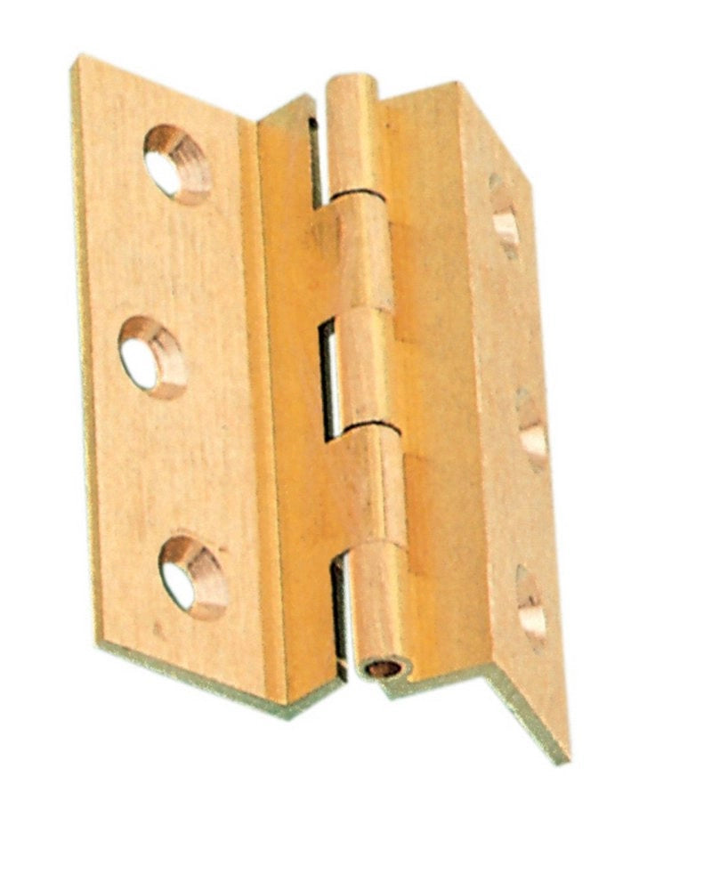 1blister cerniere ottone profilato con colloh 40 mm lung 35 mm pz 2 oro bronzato cod:ferx.59916