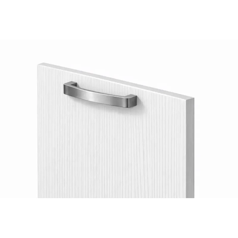 Anta per mobili in Legno nobilitato Compresa di Maniglia 90x60 Bianco Frassino