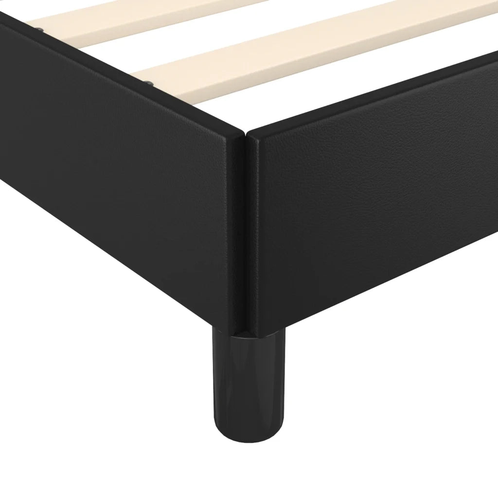 Giroletto Nero 180x200 cm in Similpelle 347263