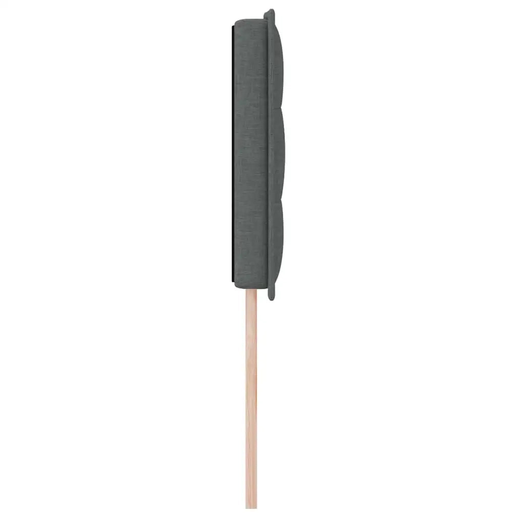 Testiera | Testata Grigio scuro 160 cm Tessuto
