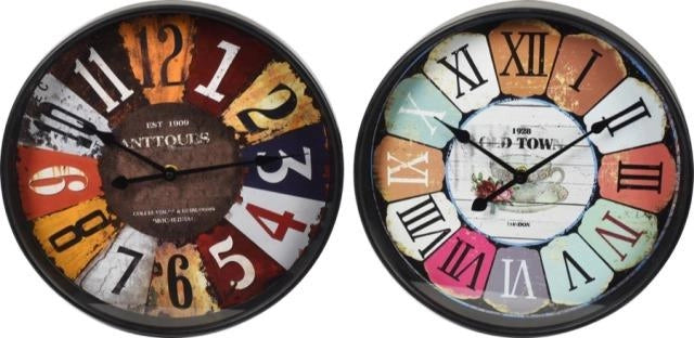 MAURY'S OROLOGIO ASSORTITO 30 CM STILE URBAN