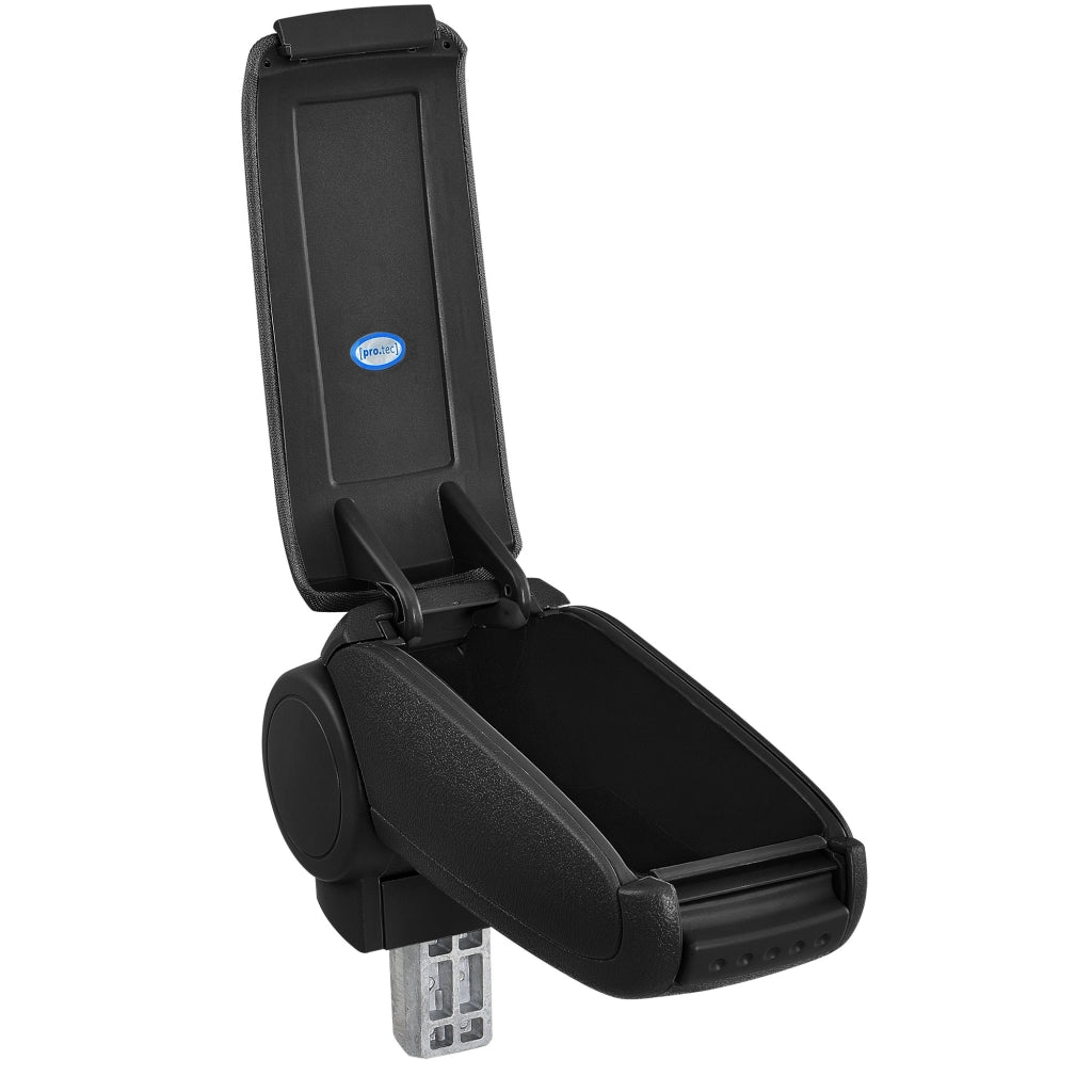 Poggiabraccio con vano portaoggetti per Audi A3 / S3 8P -  Similpelle - nero [pro.tec]