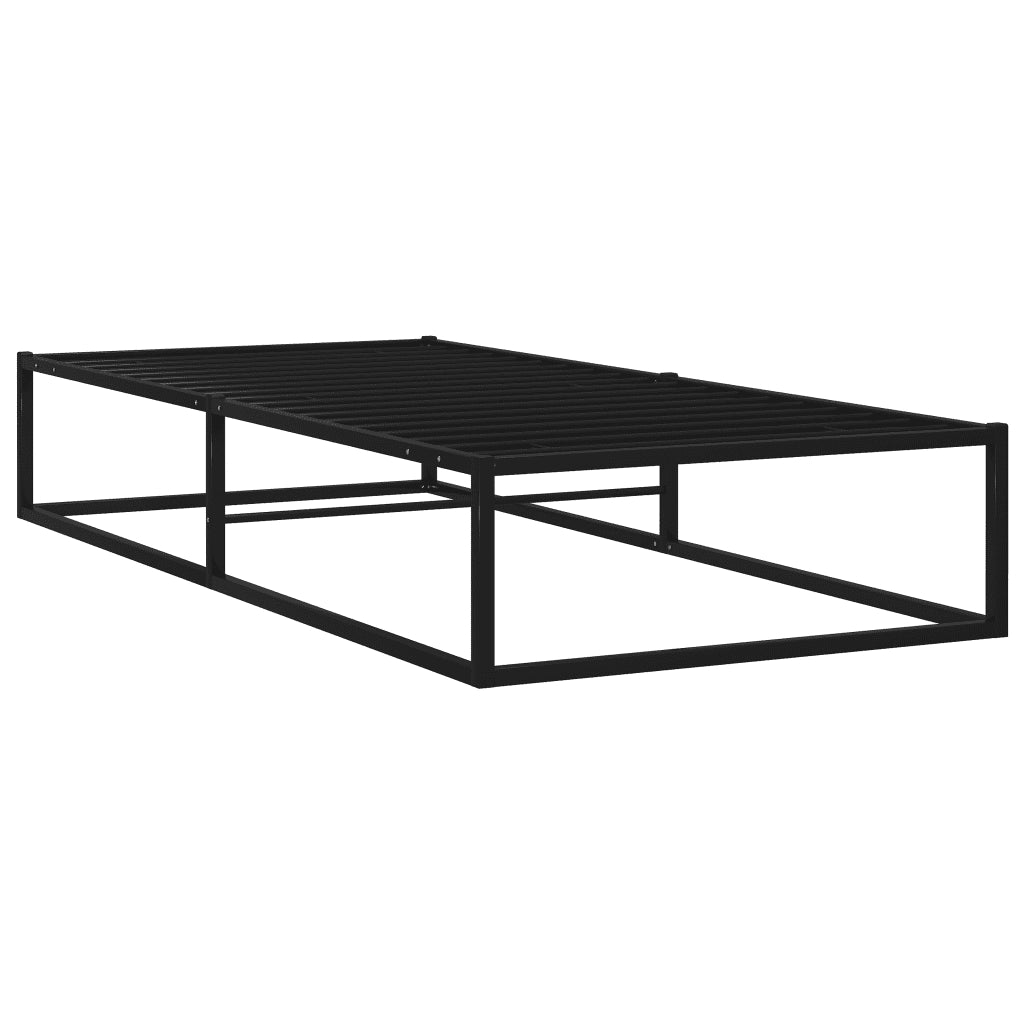 Giroletto Nero in Metallo 90x200 cm 324785