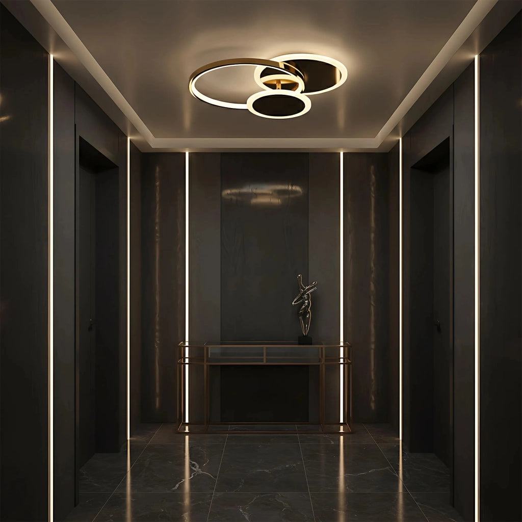 Lampada Da Soffitto App1710-c Gold Led