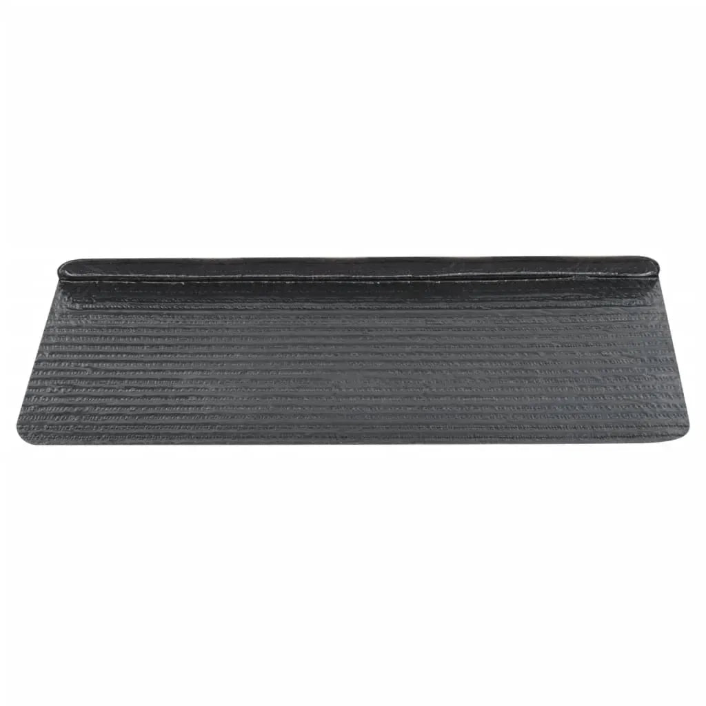 Tappetini Autoadesivi per Scale 15 pz | Gradini per Scale 65x24,5x3,5 cm Nero