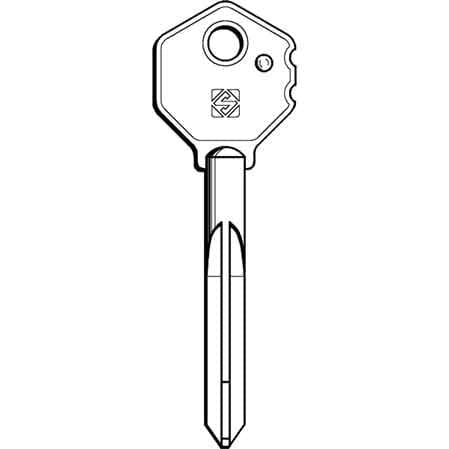 CHIAVE A CROCE XF2P - FIAM - 5 pezzi- SILCA