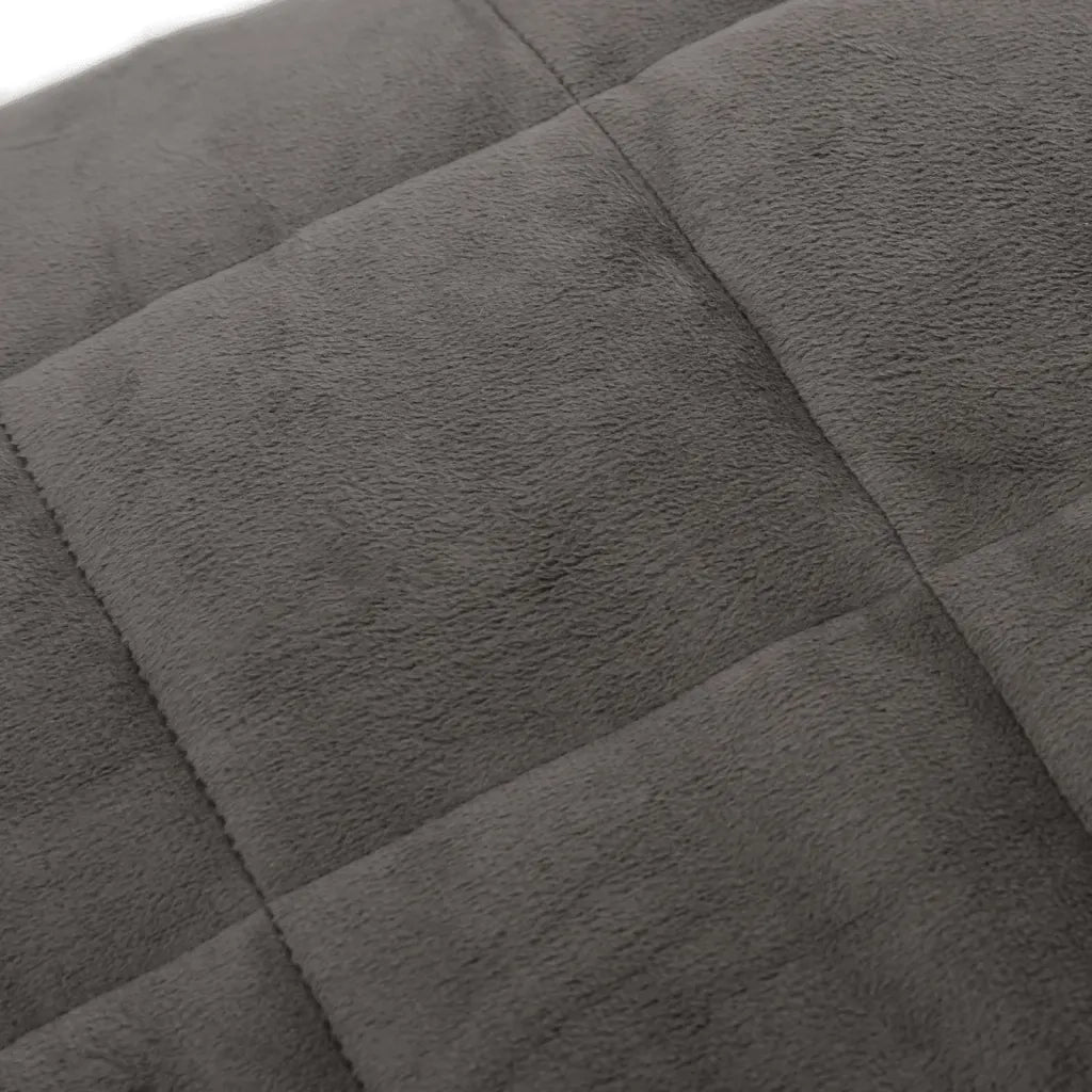 Coperta Ponderata Grigia 122x183 cm 5 kg in Tessuto 3154829