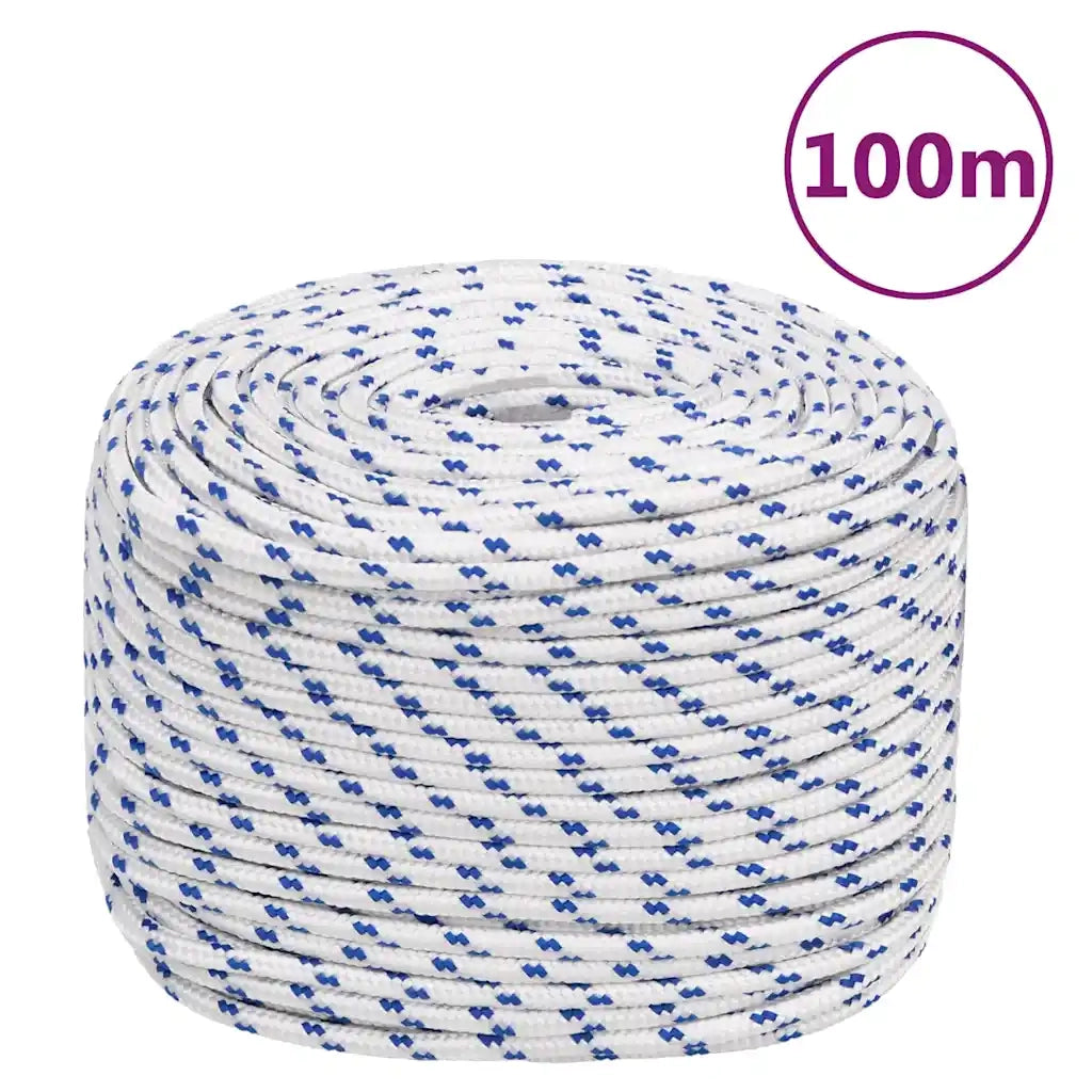 Corda per barca Bianca 10 mm 100 m in Polipropilene 152296
