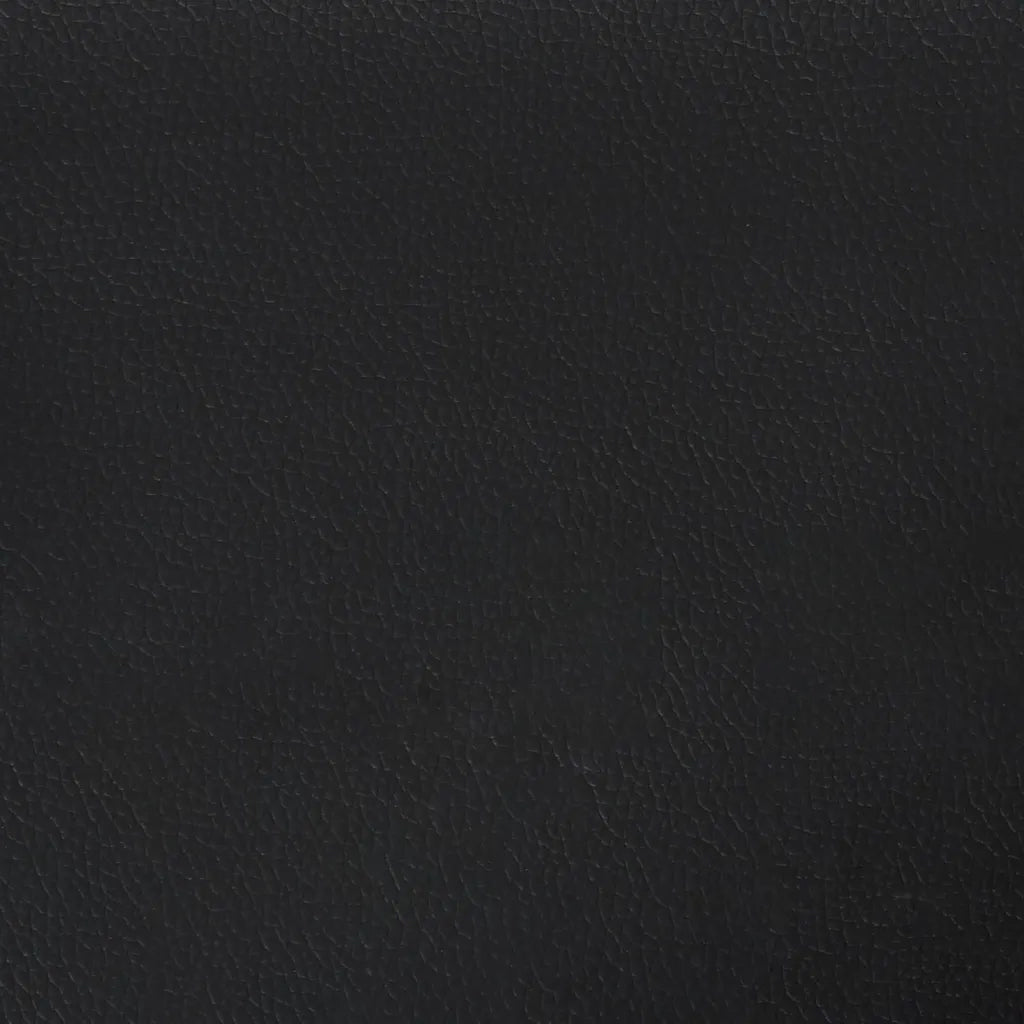 Testiera ad Orecchio Nera 203x23x78/88 cm in Similpelle