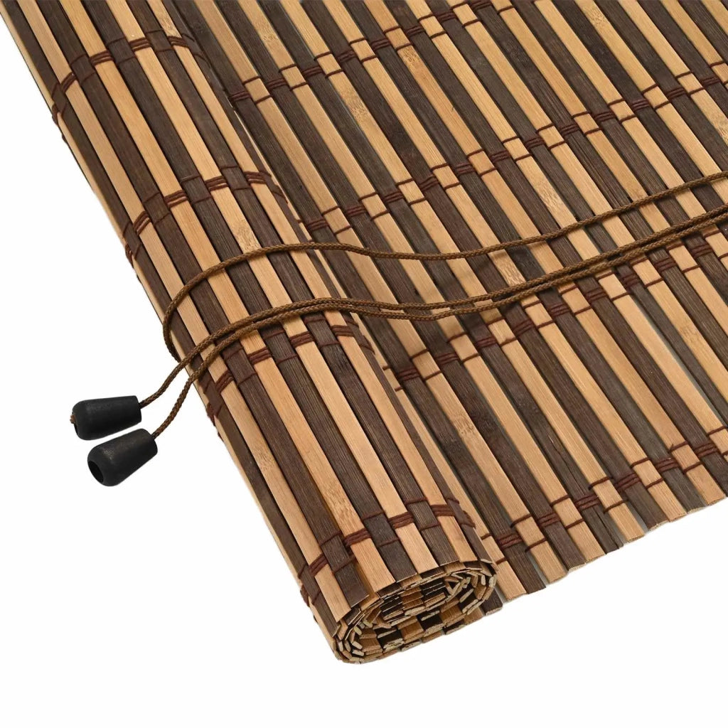 Tenda a rullo Marrone 120 x 220 cm Bambù 42006921