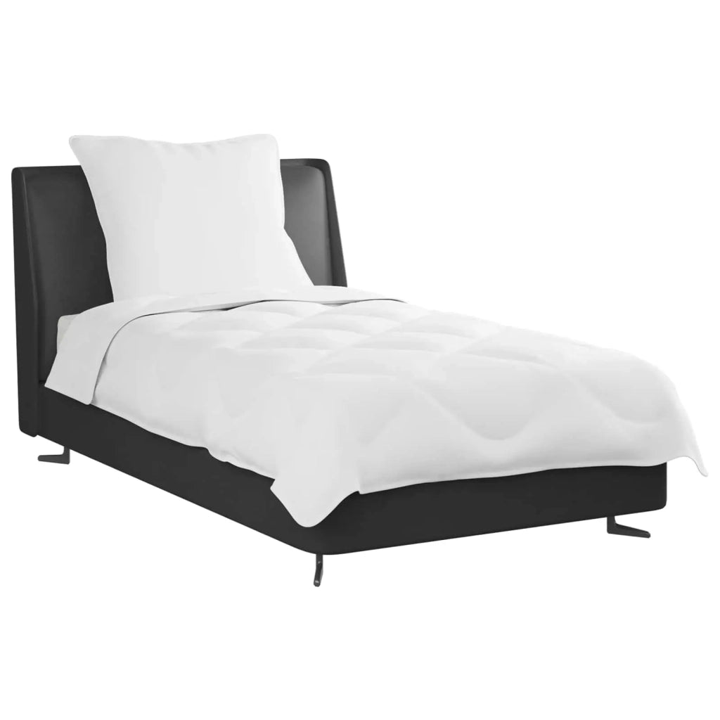 Duvet Estivo con cuscino 2 pcs Bianco Microfibra 3376459