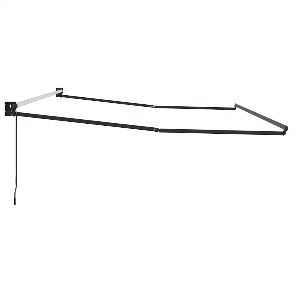Telaio di tenda manuale 5 x 3 m Antracite 362030