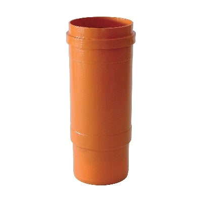 GIUNTO DI DILATAZIONE IN PVC ARANCIO CON GUARNIZIONE AL LABBRO- Diam. 80- ESCLU- pezzi 1