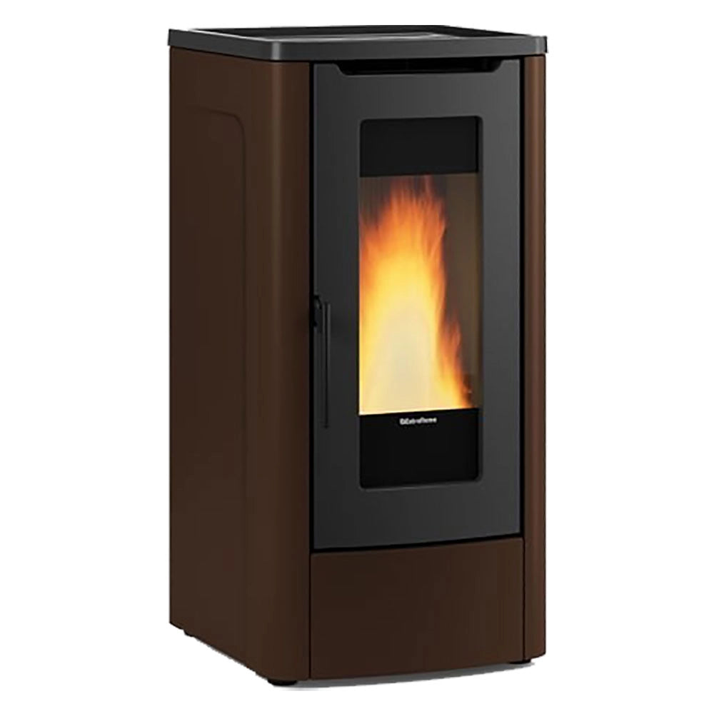 1pz stufa a pellet 'dahiana vfs' colore bronzo cod:ferx.7002114nlm