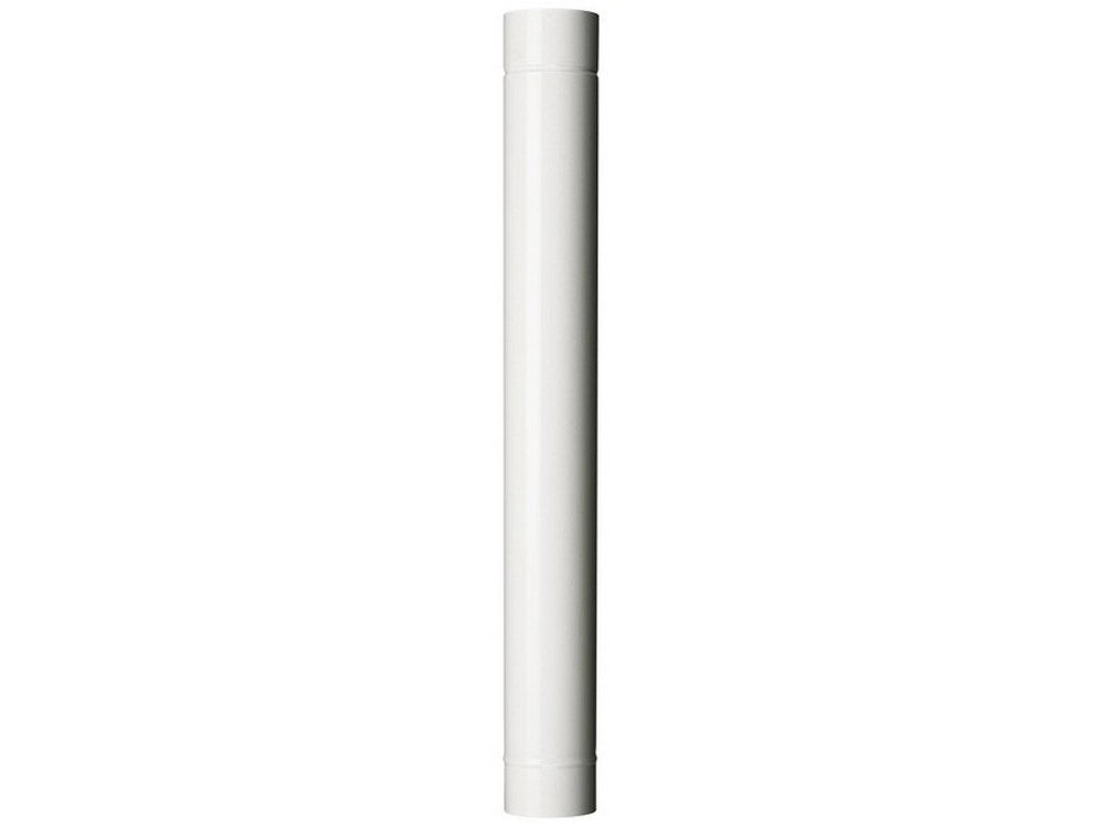 12pz tubo per stufa a legna porcellanato classic col. bianco  ï cm. 8x100 cod:ferx.vit54913