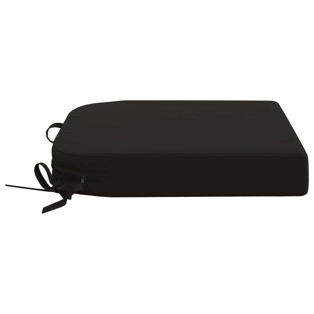 Cuscini per sedile a 4 pezzi SOEST 4 pz 100% Poliestere Nero 945254