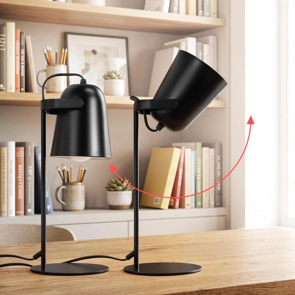 Lampada Da Scrivania Jnh047-1t Black