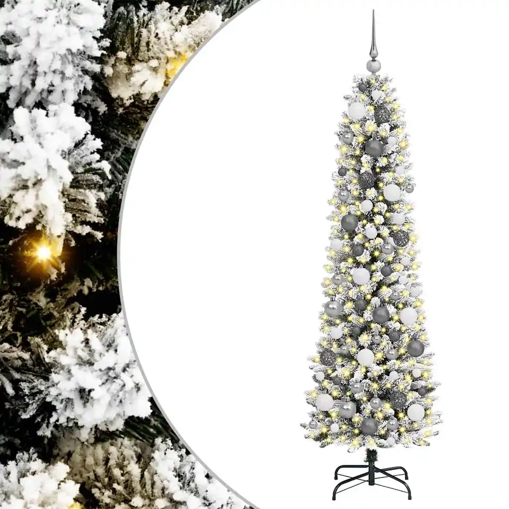 Albero di Natale artificiale Bianco 180 cm 3396104