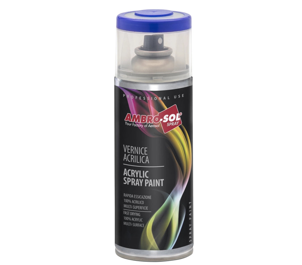 BOMBOLETTA SPRAY ACRILICO UNIVERSALE 400 ML Lilla RAL 4005 - 6 pezzi- AMBROSOL