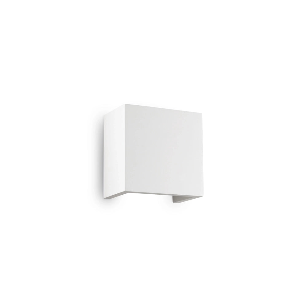 Applique Moderna Flash Gesso Bianco 1 Luce G9 3W 3000K Luce Calda Small