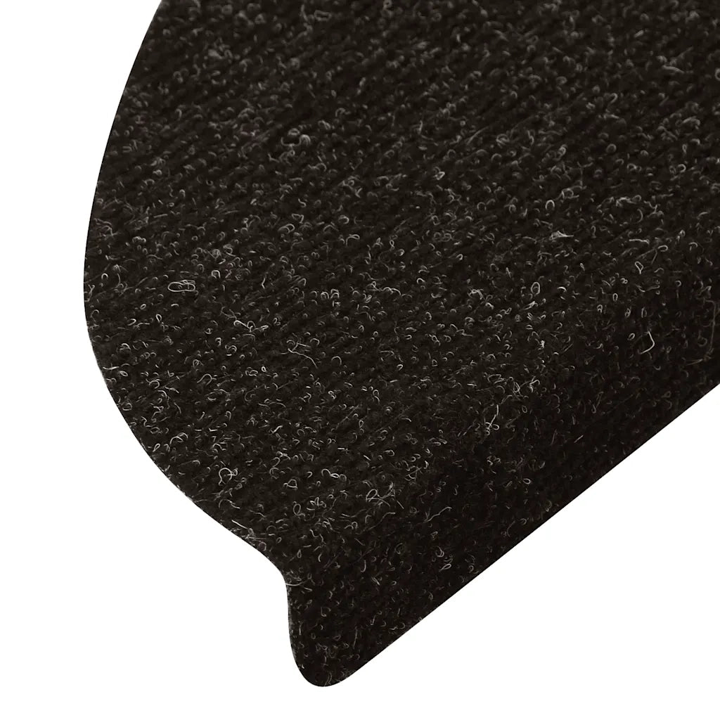 Tappetini Autoadesivi per Scale 20 pz | Gradini per Scale Antracite 56x17x3 cm