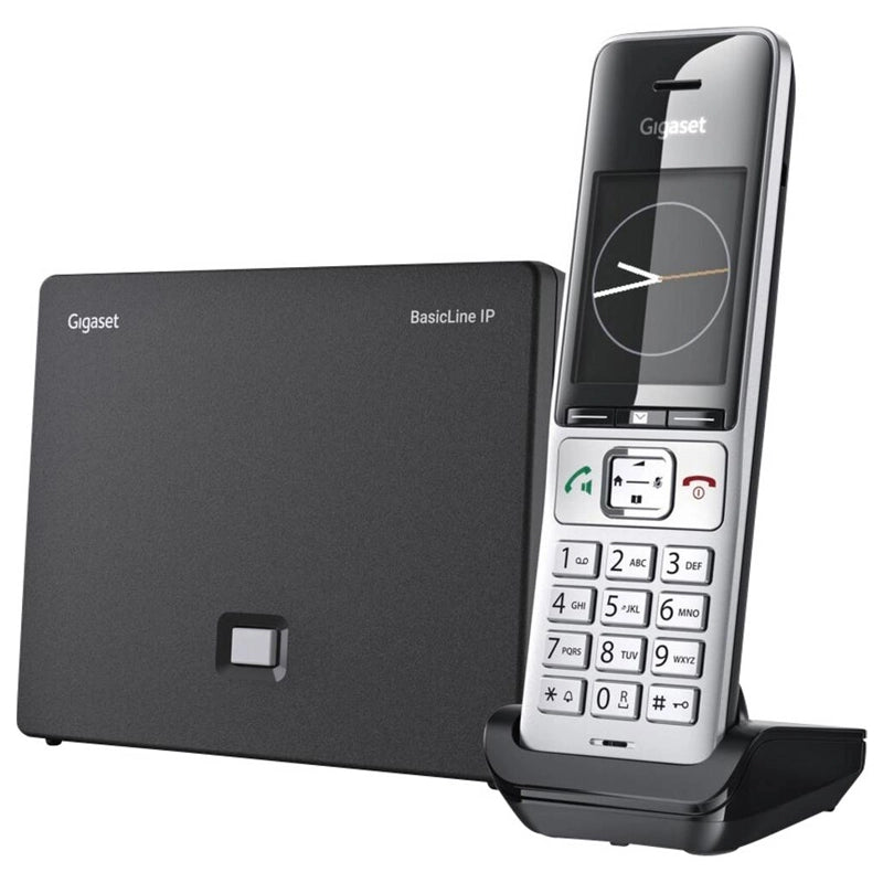 Gigaset 500hx (silver / nero) - telefono cordless singolo ip - SIECOMFORT500HX