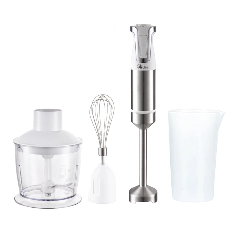 Ardes trinity (arset01) - frullatore ad immersione professionale set 3 in 1 - 2 velocita - 1000w - ARDARSET01