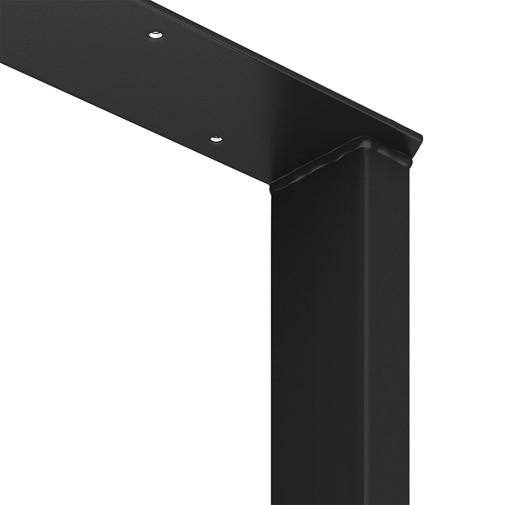 Vicco Gambe per tavolo Nero 70 x 72 cm Quadrato
