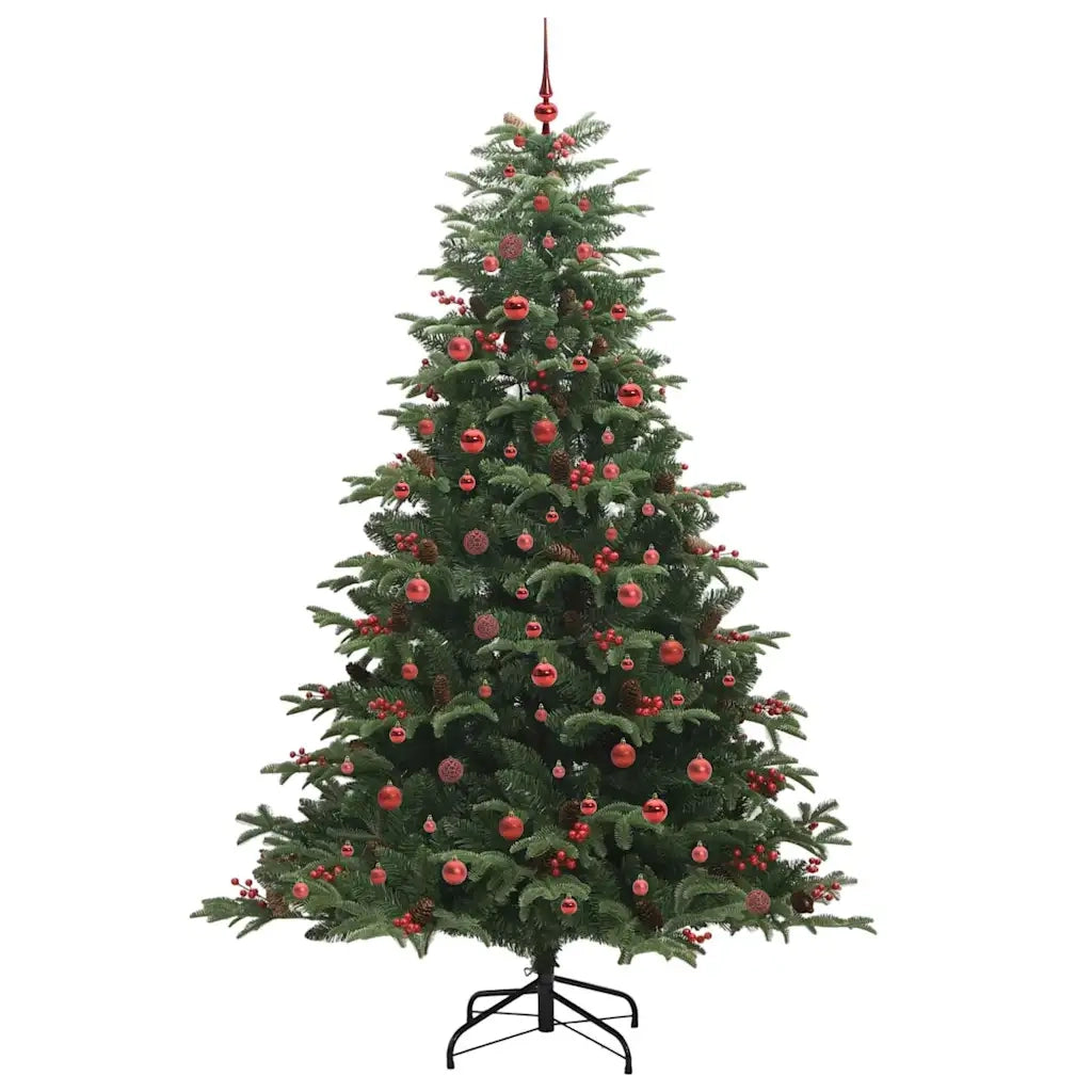 Albero di Natale artificiale con 300 LED Verde 240 cm