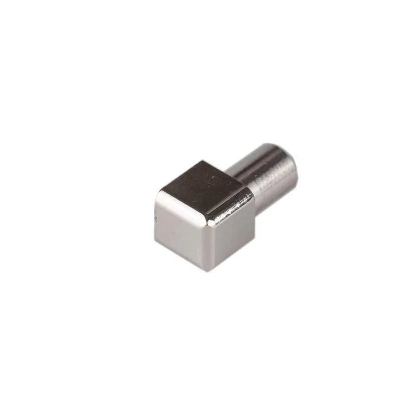 Capsula quadrata in alluminio : Modello - 10MM, Finitura - SATINATA
