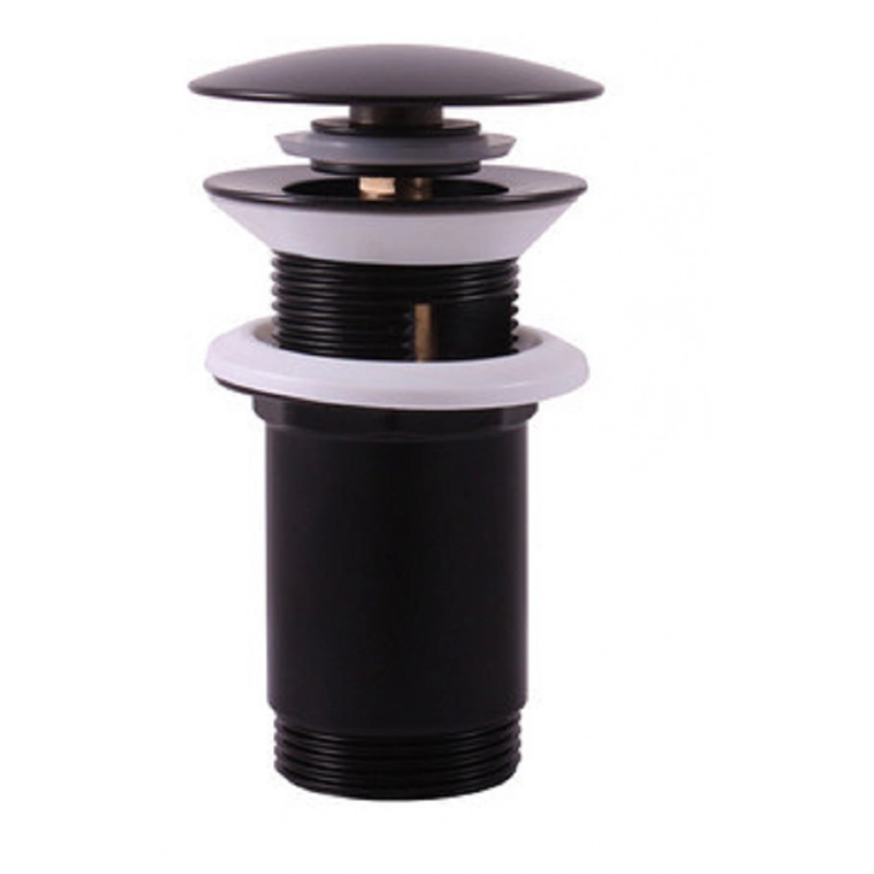 SEINA miscelatore bidet con sifone in ottone nero