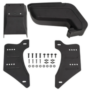 Bracciolo universale per auto nero 14x30x(32-48,5) cm ABS 154645