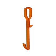 Appendino per box doccia boa satinato arancione 30 centimetri accessorio