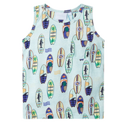 Canotta da Bambino Blu Tenue Mélange 128 11777