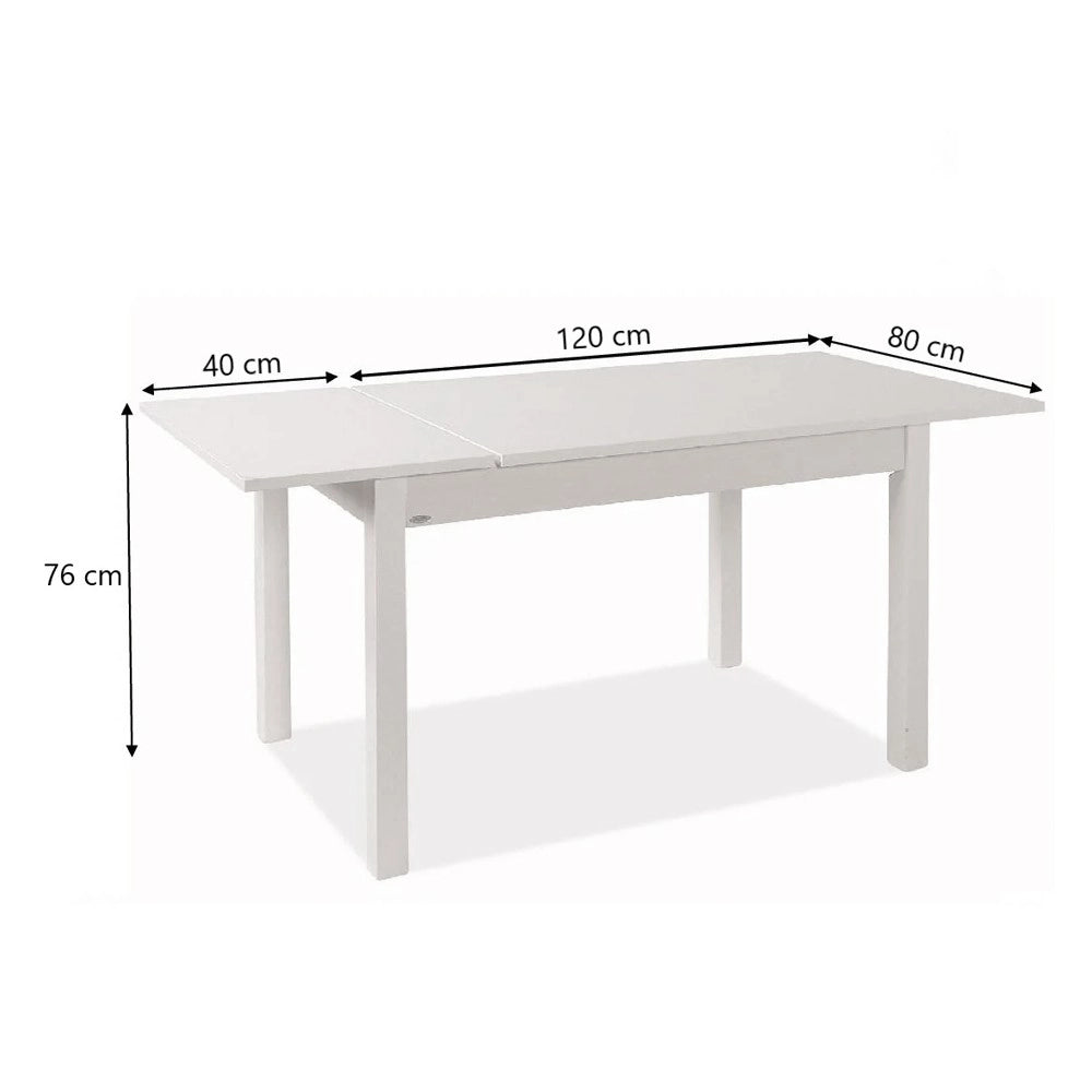 Tavolo allungabile Firenze 120x80 colore olmo