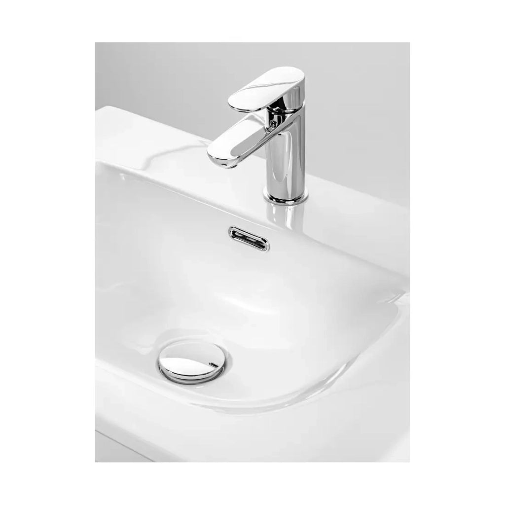 Sifone corto salvaspazio con piletta click clack cromata