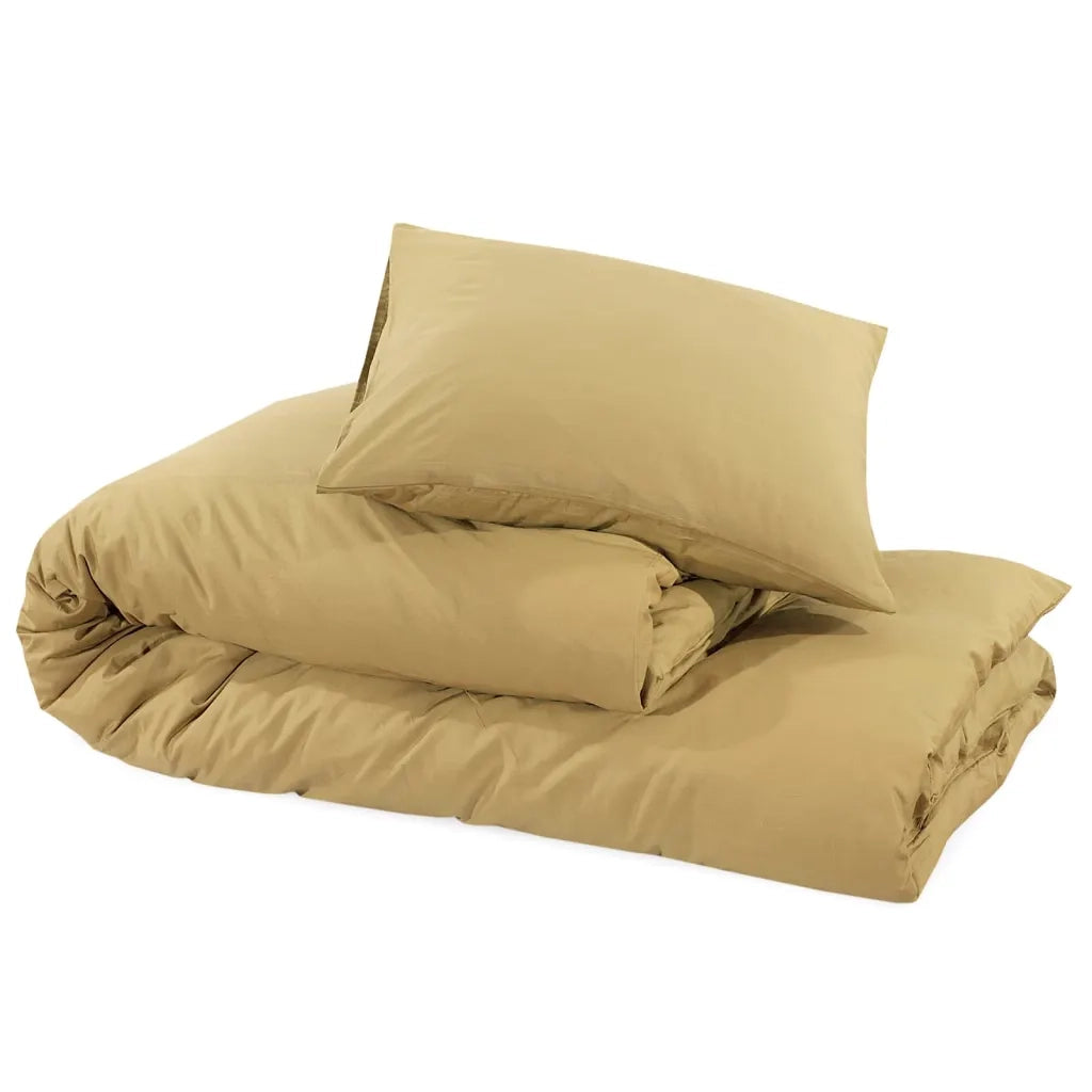 Set Copripiumino Tortora 135x200 cm in Cotone 136133