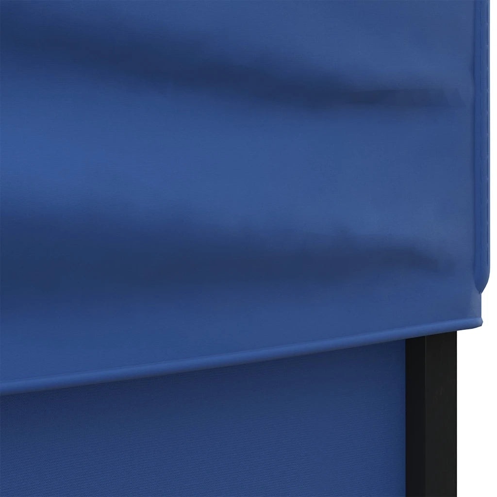Tenda per Feste Pieghevole con Pareti Laterali Blu 3x6 m