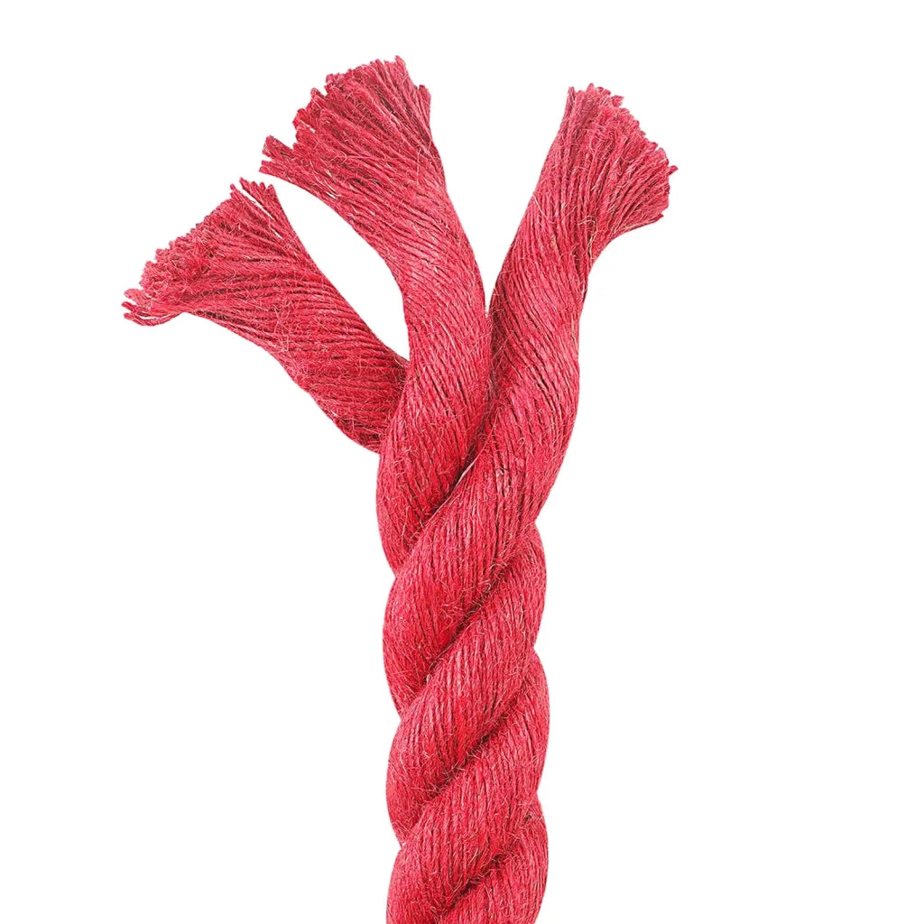 Corda di Juta 30 mm Rosso 100% juta Tossa 42011733