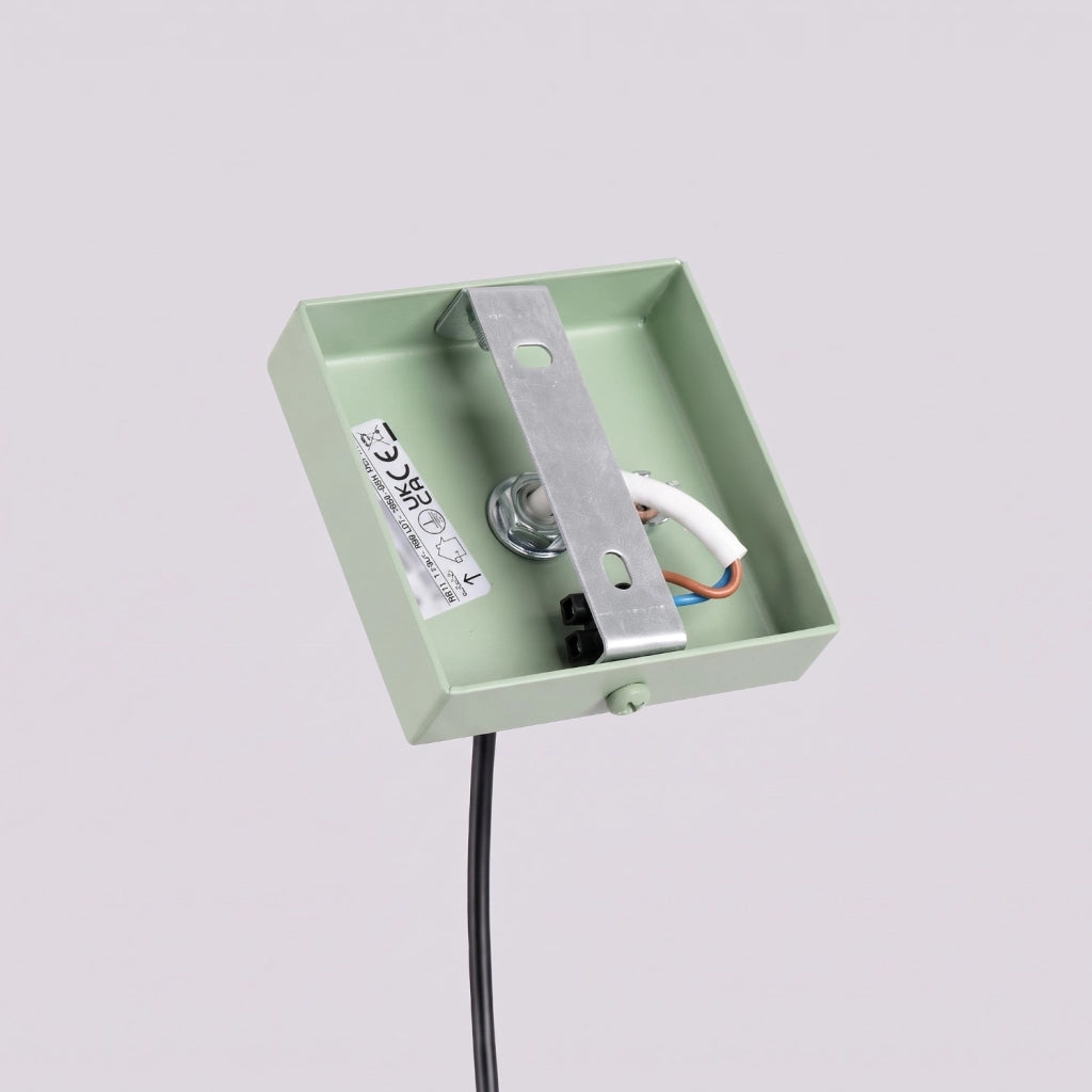 Lampada a sospensione RAYO 1 verde salvia